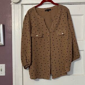 Ladies blouse by Adrienne Vittadini sz XL